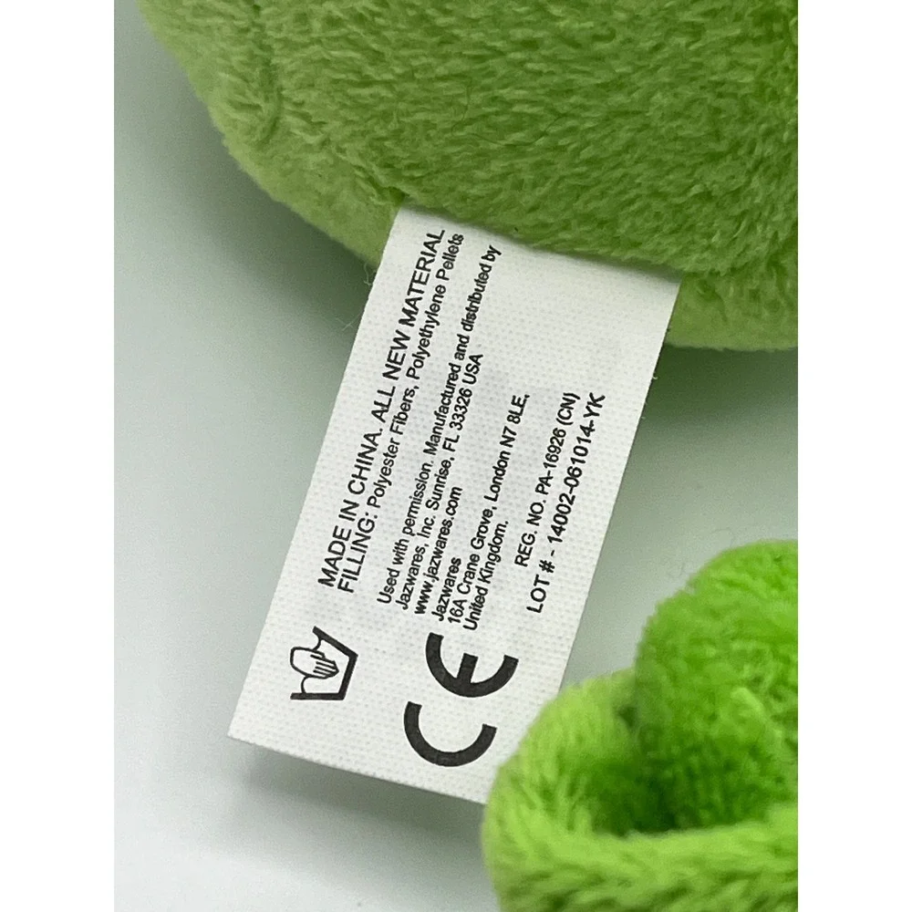 Plants vs Zombies Bonk Choy Plush Green Stuffed Toy Electronic Arts 2014 PvZ